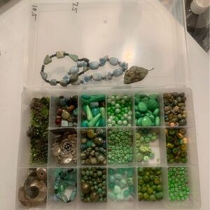 Craft Beads in organized box